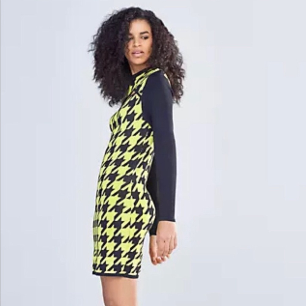 🕶️ Houndstooth Dress Gabrielle Union - Picture 8 of 9